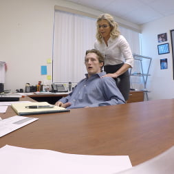 Step-Son Sexually Harassed By Step-Mom At Work